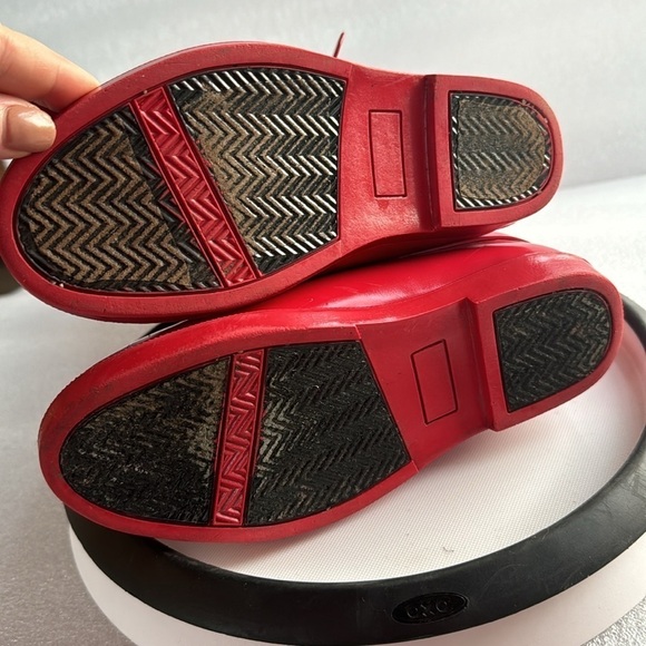 Kids Ralph Lauren Rainboots Tall 13 Equestrian Outdoor Fall Spring Winter Gold - Picture 9 of 12